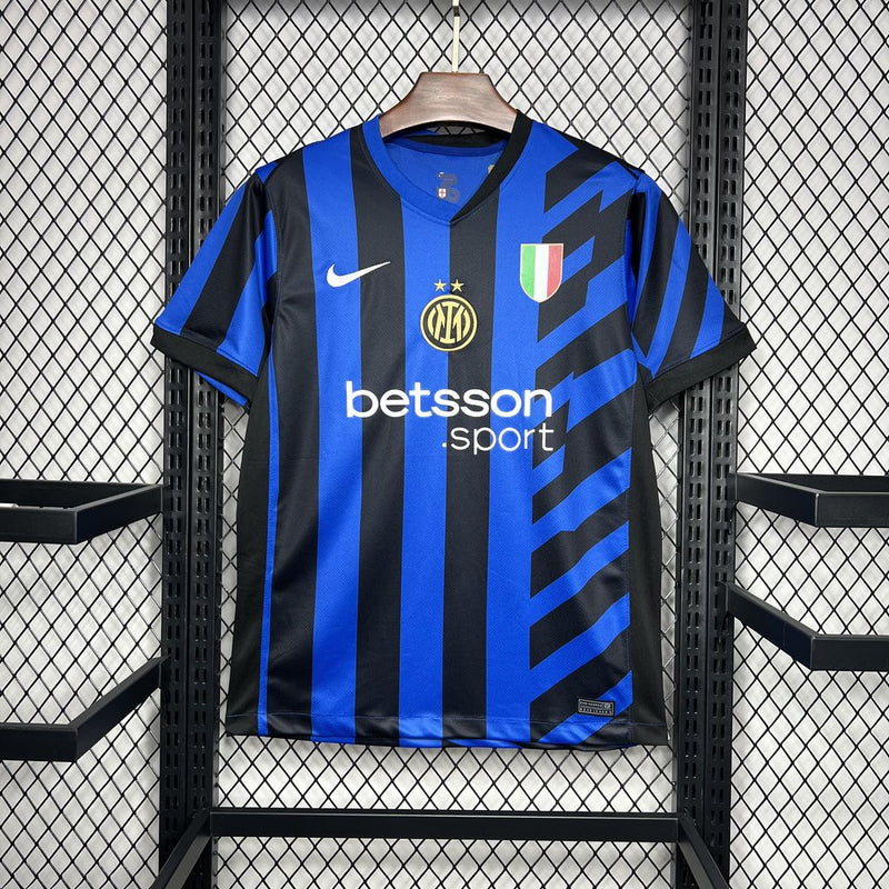 CAMISA DO INTER DE MILAN 24/25 AZUL E PRETO