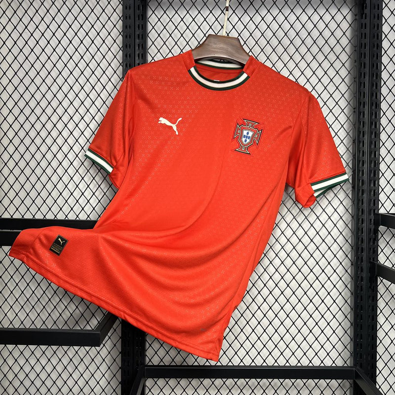 CAMISA DA SELEÇÃO DE PORTUGAL 25/26 VERMELHO