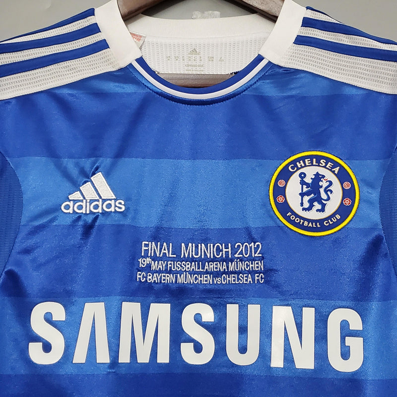 Camisa Retrô Chelsea FC 2012/12 Home Champions League Edition - ResPeita Sports