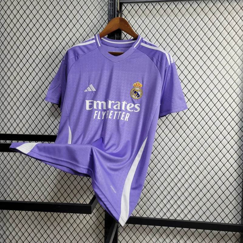 CAMISA DO REAL MADRID 24/25 ROXO