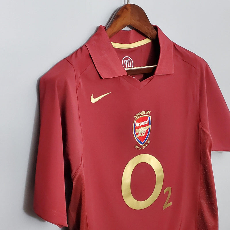 Camisa Retrô Arsenal 2005/06 Home - ResPeita Sports