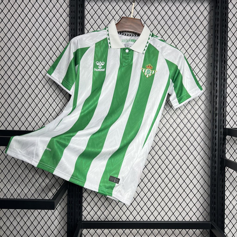 CAMISA DO REAL BATIS 24/25 VERDE E BRANCO