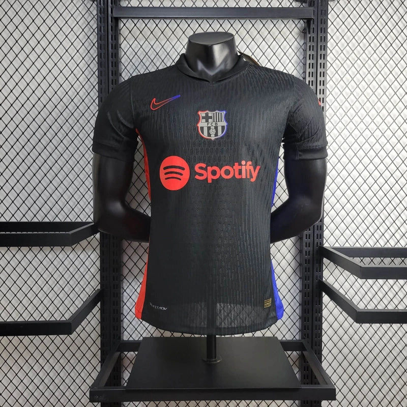 CAMISA VERSÃO PLAYER DO BARCELONA 24/25 PRETO