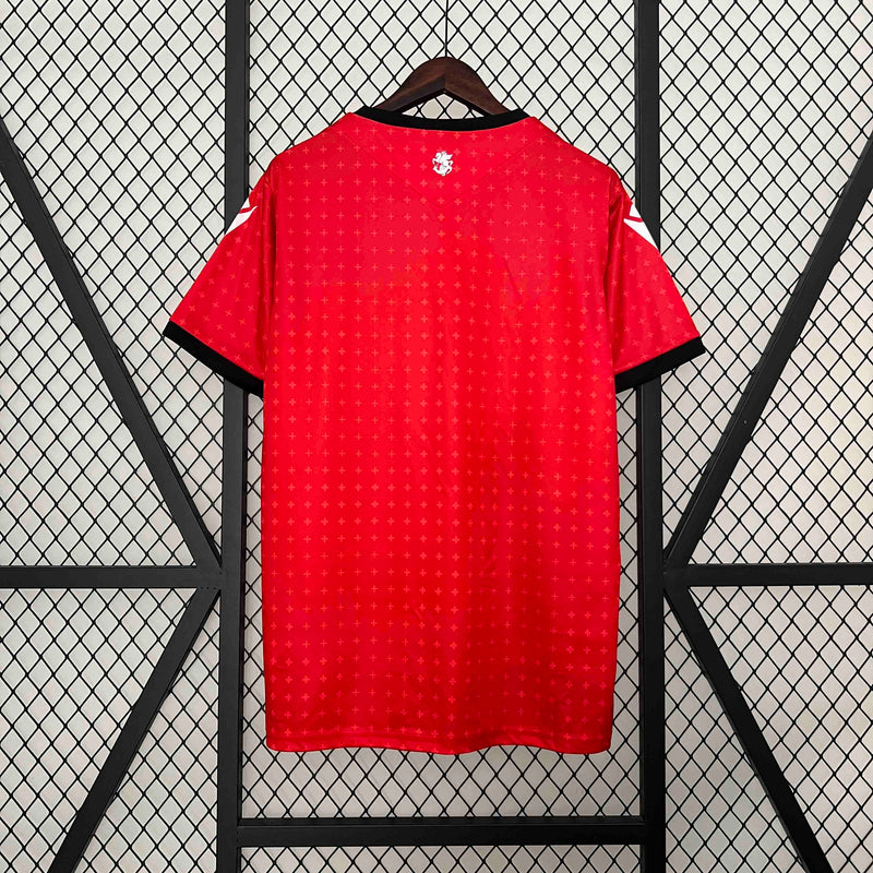 CAMISA DA SELEÇÃO DA GEORGIA 25/26 VERMELHO