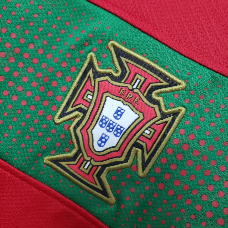 Camisa Retrô Seleção Portugal 2009/10 Home - ResPeita Sports