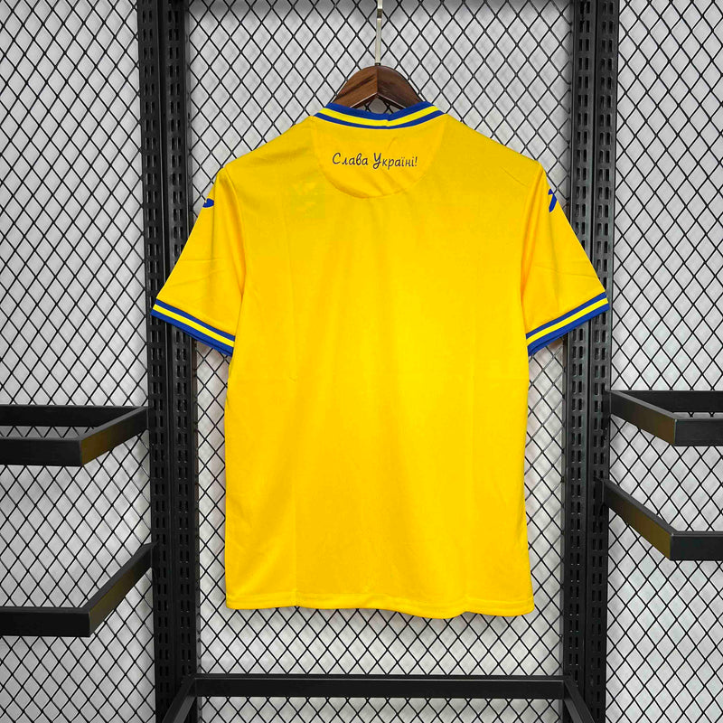 CAMISA DA SELEÇÃO DA UCRANIA 25/26 AMARELO