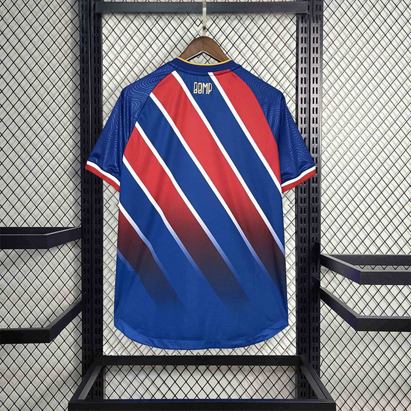 CAMISA DO BAHIA 24/25 AZUL E VERMELHO