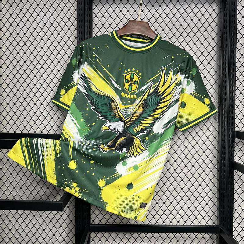 CAMISA DA SELEÇÃO DO BRASIL 25/26 VERDE EDIÇÃO ESPECIAL