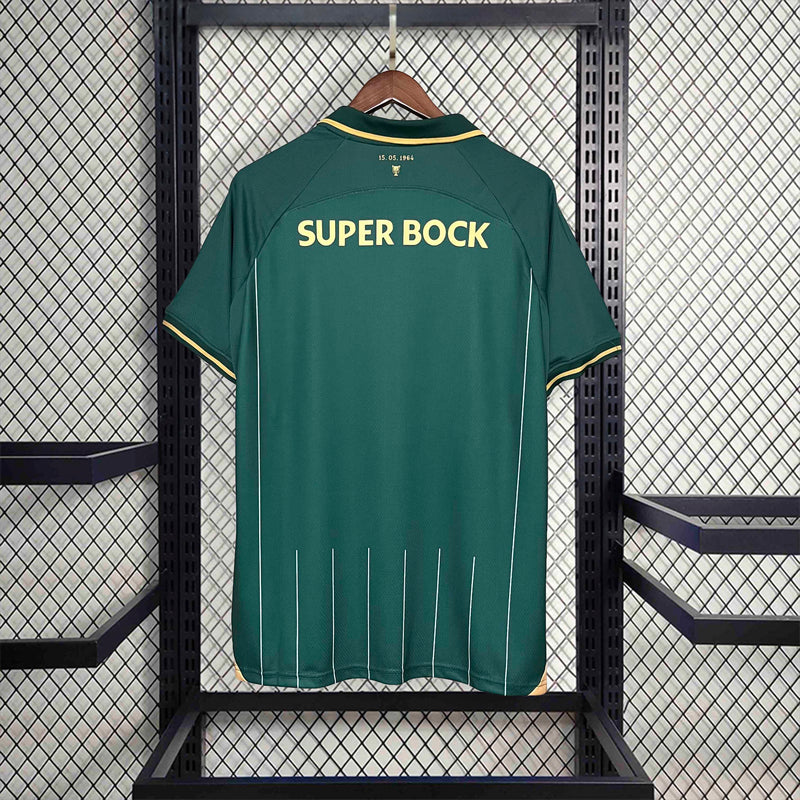 CAMISA DO SPORTING 24/25 VERDE EDIÇÃO ESPECIAL