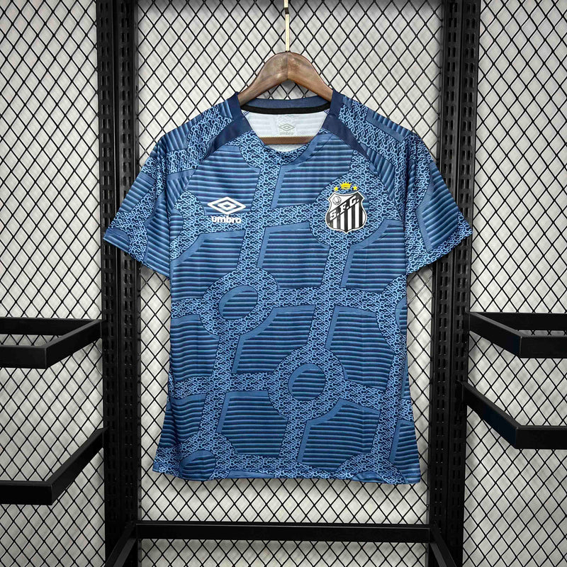 CAMISA DO SANTOS 24/25 AZUL TREINO