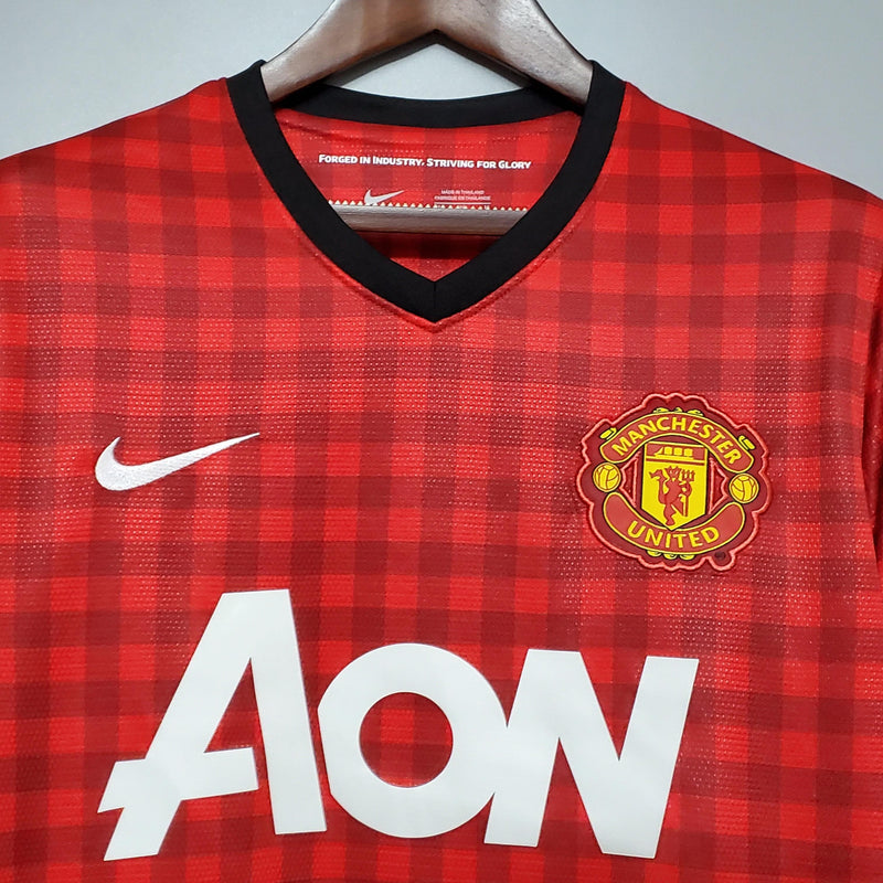 Camisa Retrô Manchester United 2012/13 Home - ResPeita Sports