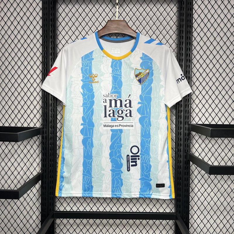 CAMISA DO MALAGA 24/25 BRANCO