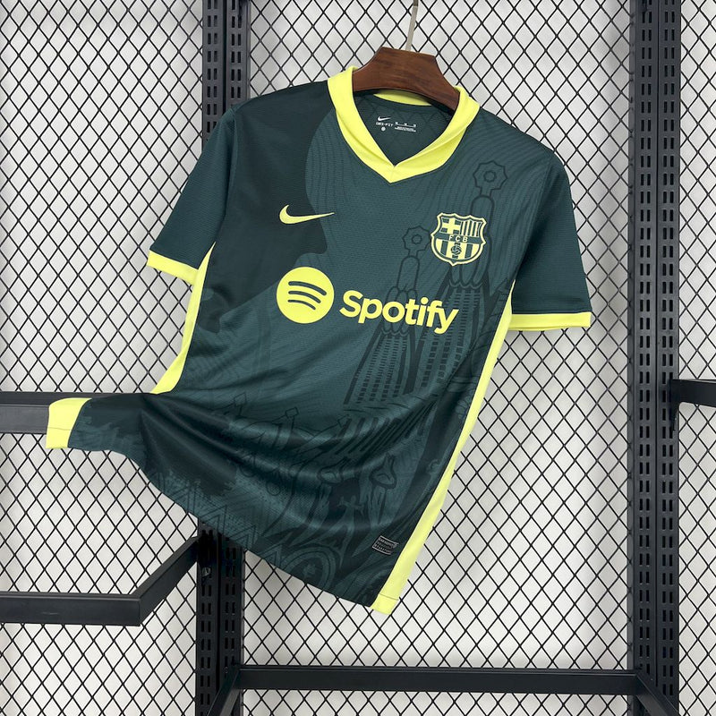 CAMISA DO BARCELONA 24/25 PRETO EDIÇÃO ESPECIAL