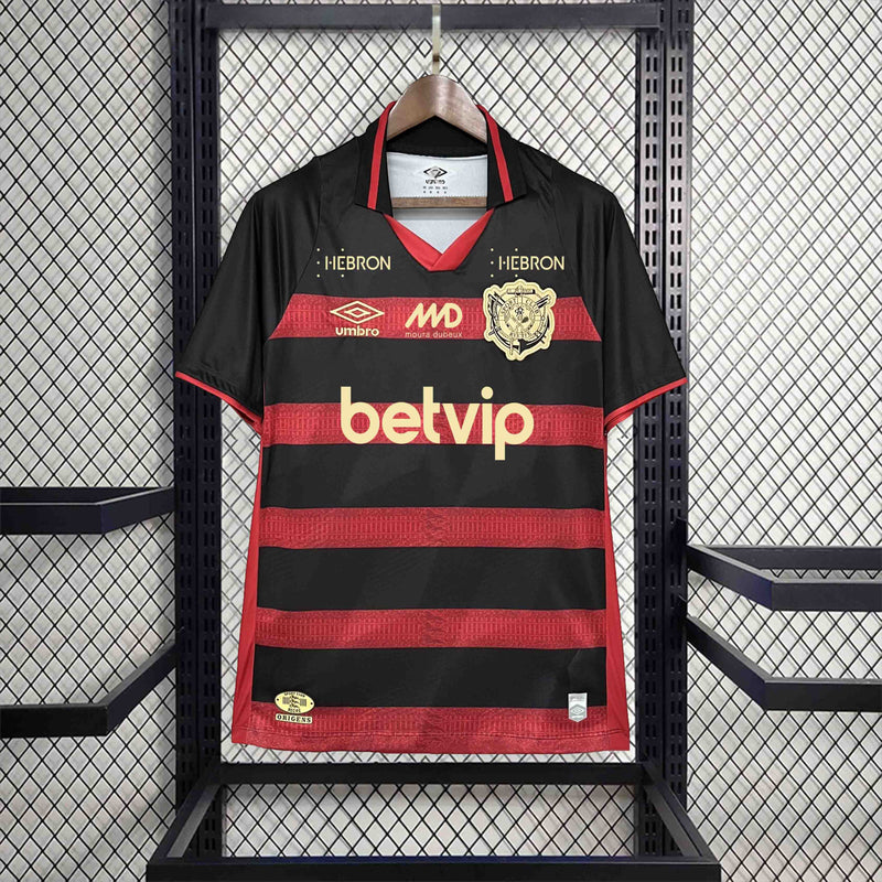 CAMISA DO SPORT RECIFE 24/25 PRETO E VERMELHO