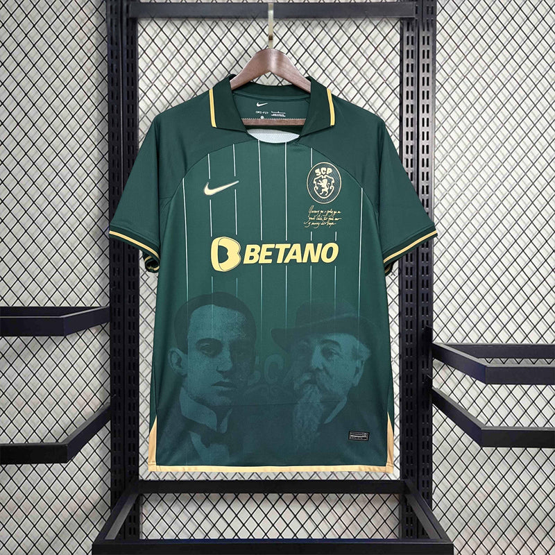 CAMISA DO SPORTING 24/25 VERDE EDIÇÃO ESPECIAL