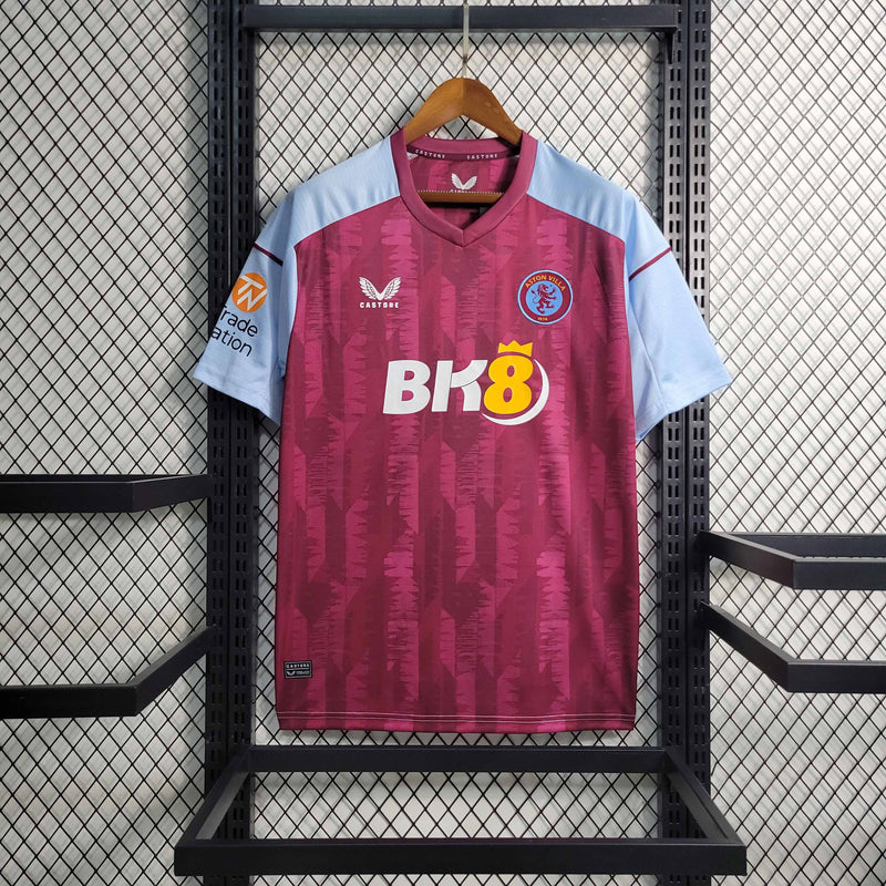 CAMISA DO ASTON VILLA 24/25 VERMELHO